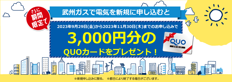 武州ガスの電気は新電力販売量第１位！顧客満足度第１位！